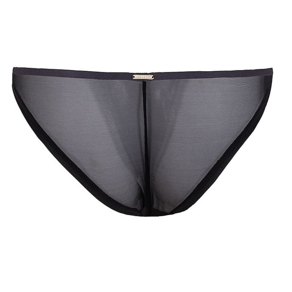 NWT BLUEBELLA Tabitha Brief Lace Sheer Black Panty - Picture 5 of 6
